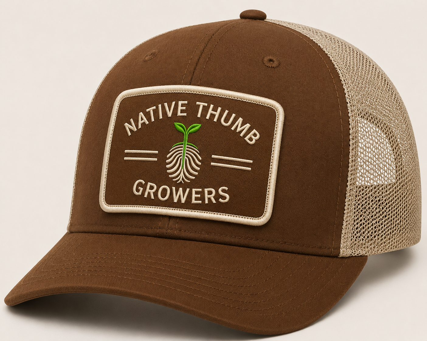 Native Thumb Growers - Brown Khaki Edition