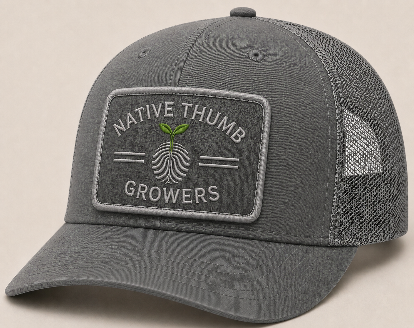 Native Thumb Growers - Tonal Charcoal Edition